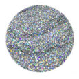 Glitzerpuder Regenbogen Silber