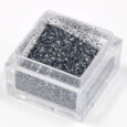 Glitzerpuder anthrazit