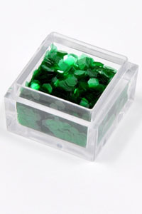 Pailletten Gross Grün