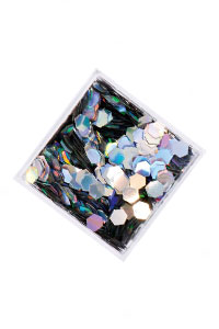 Pailletten Silber Gross