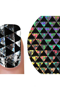 Nailartfolie-Dreieck-schwarz