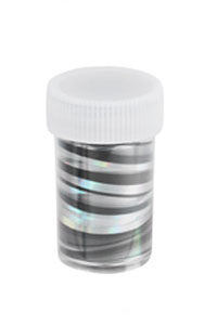 Nailartfolie Zebra schwarz