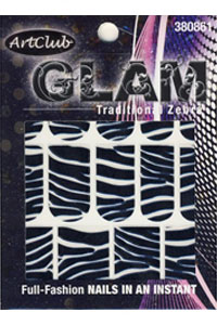 ArtClub Nagelfolie Traditional Zebra