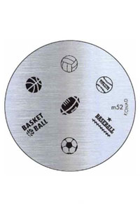 Stamping Schablone M52