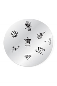 Stamping Schablone M14