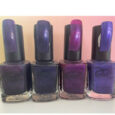 Nagellack-set violett