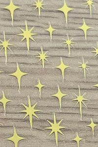 Weihnachtssterne Gold